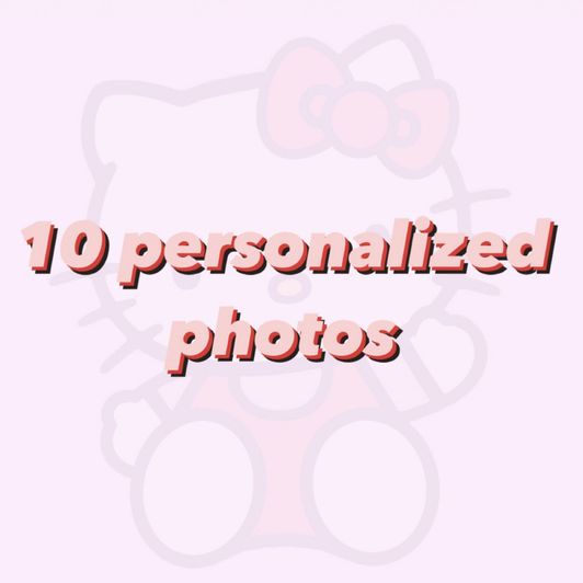 10 personalized photos