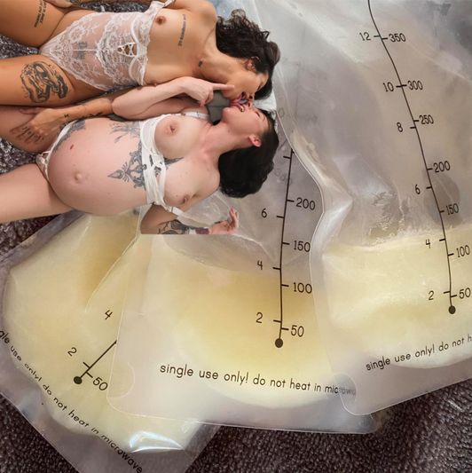 Breast Milk from Pregnant Riah Rose