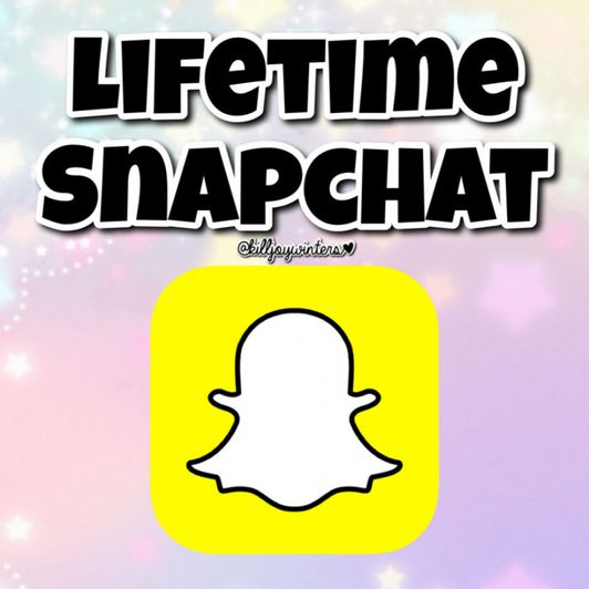 Lifetime PREMIUM Snapchat!