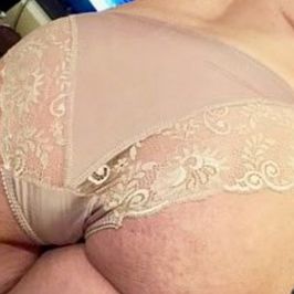 Nylon Lace Trim Latte Colored Fullbacks