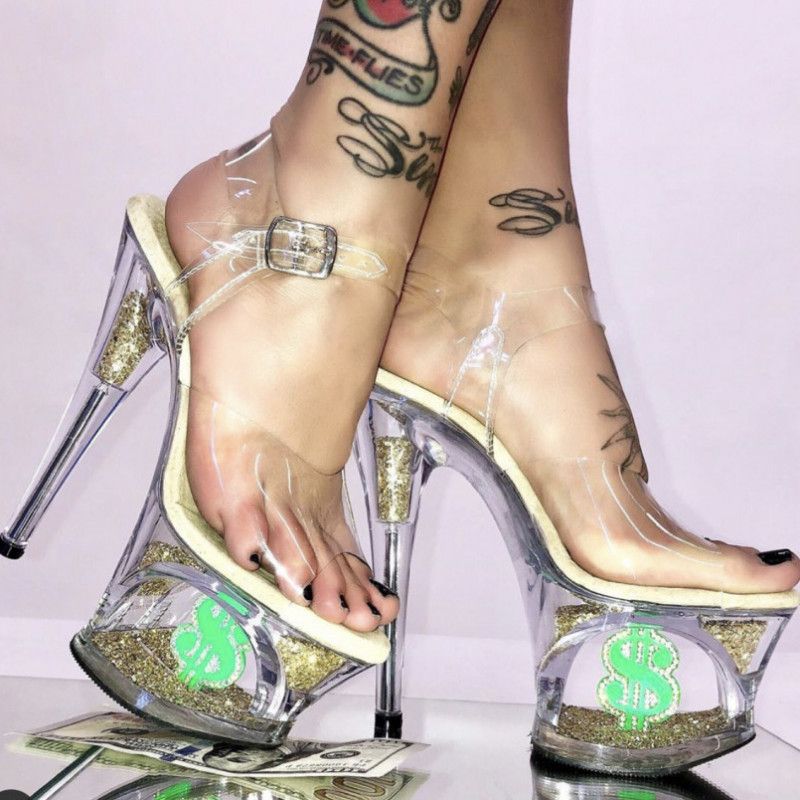 Spoil meeh stripper heels