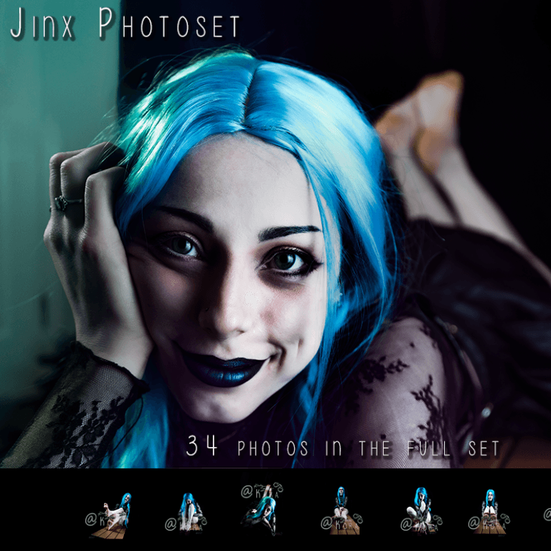 Cosplay Jinx Barefoot Photoset