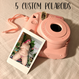 5 Custom Instax Polaroids