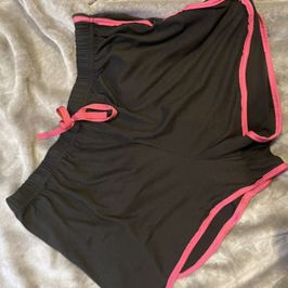 Pink and Black Booty Shorts