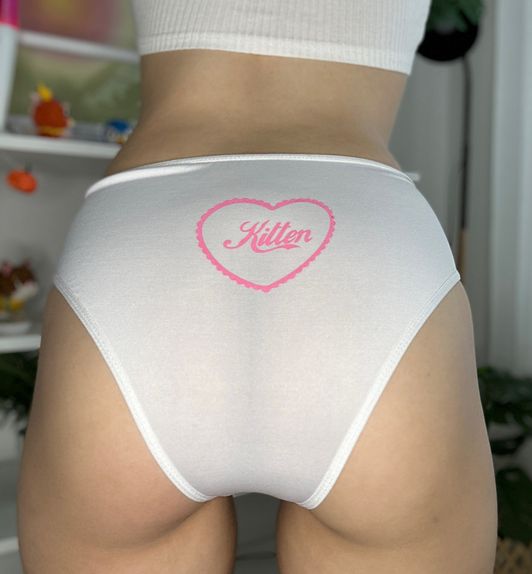 Big white panties