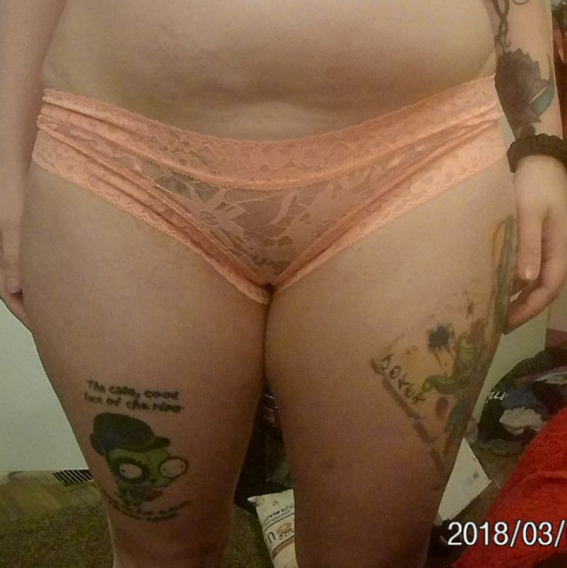 peach panties