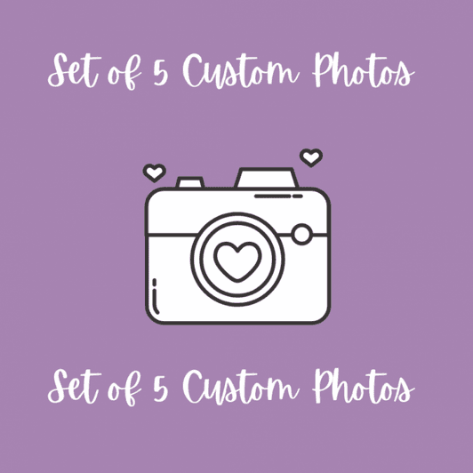 Set of 5 Custom Photos