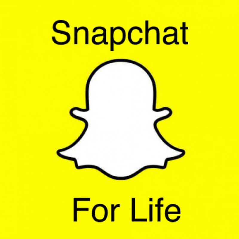 Snapchat For Life