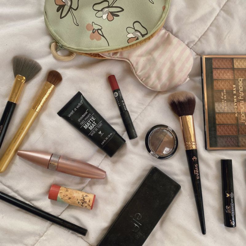 Our Used Makeup and Brushes