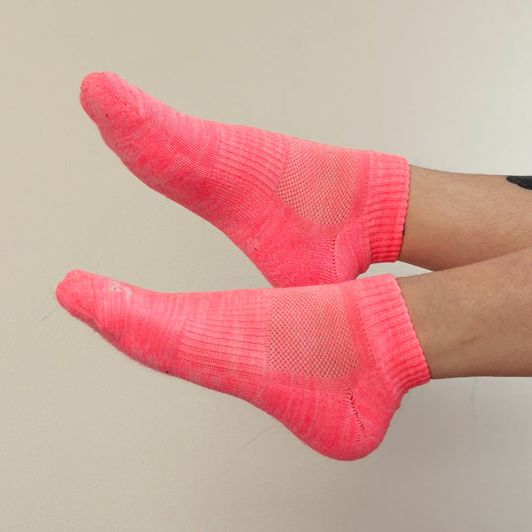 Hot Pink Ankle Socks