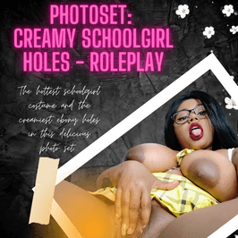 CREAMY SCHOOLGIRL ROLEPLAY PHOTOSET