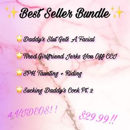 Best Seller Video Bundle x 4 Clips!