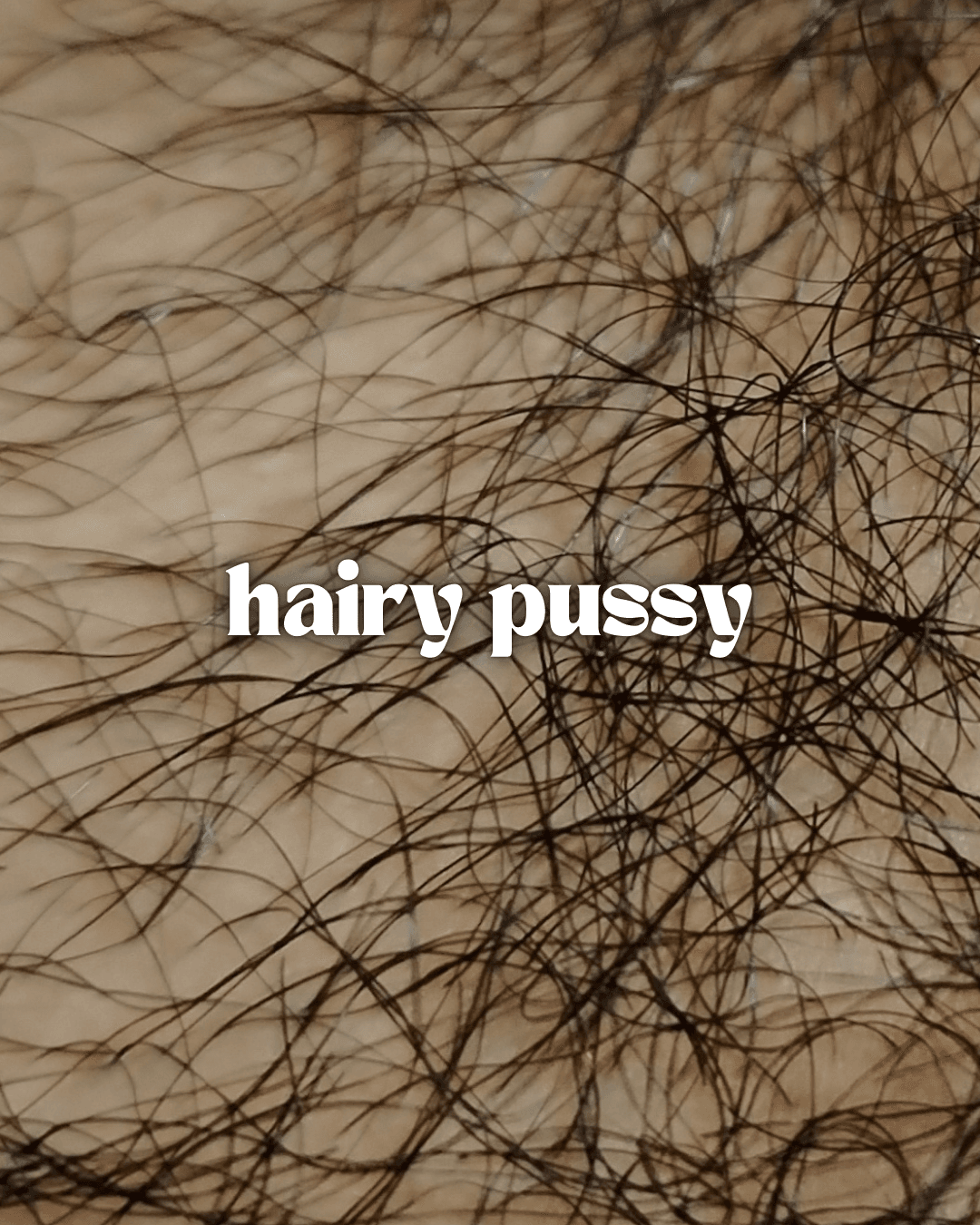 Hairy pussy