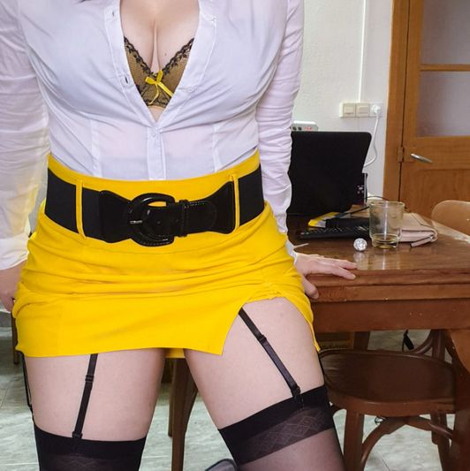 Slutty Secretary Photo Set