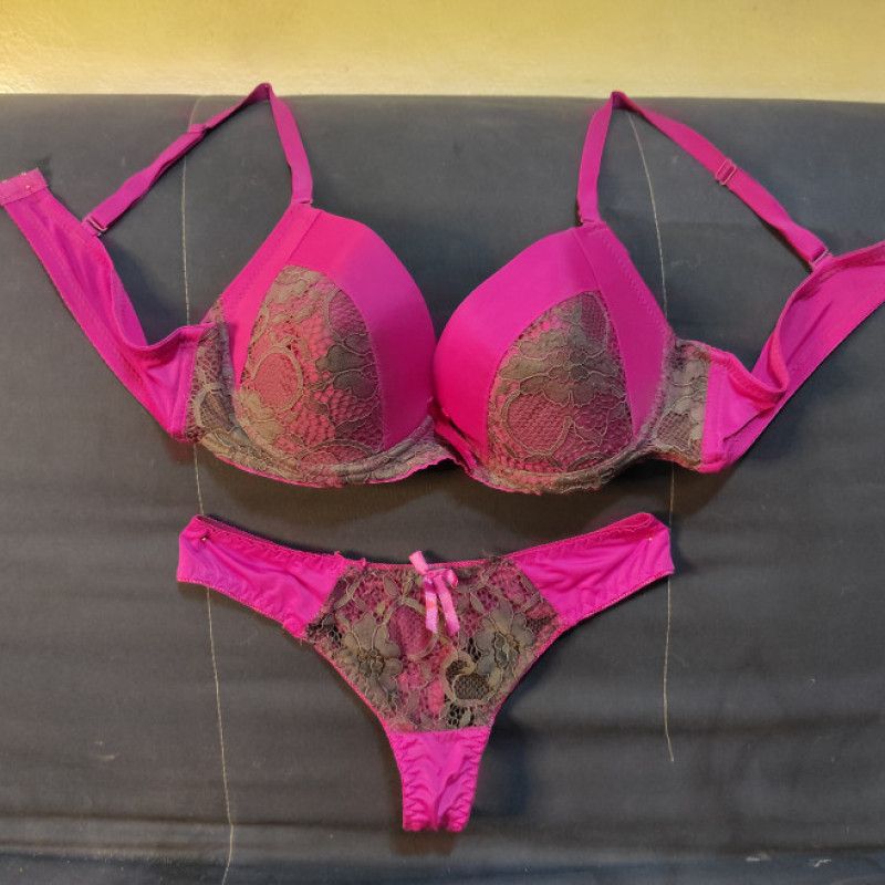 Pink Sexy Lingerie set very worn