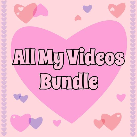 All My Current Videos Bundle