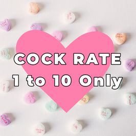 Cock Rate 1 to 10 only