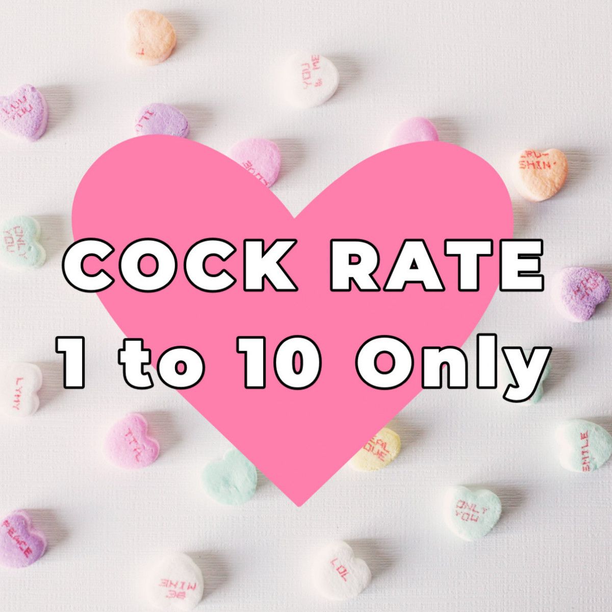 Cock Rate 1 to 10 only