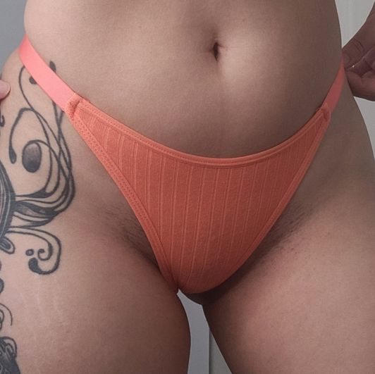 Orange Cotton Panty