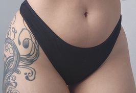 Black Cotton Panty