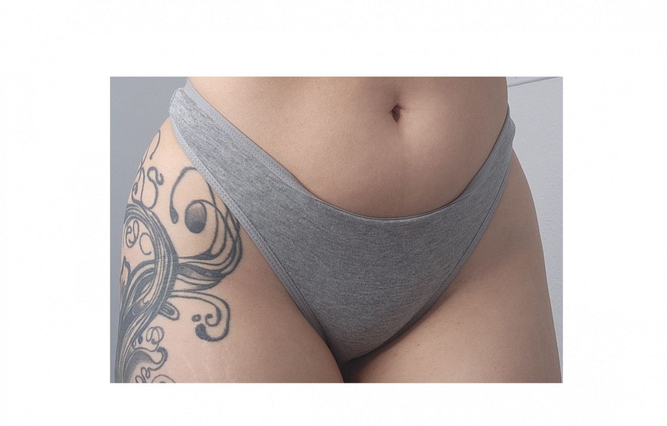 Grey Cotton Panty