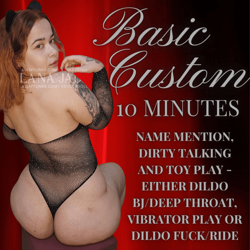 10 min basic custom video: name use and toy play