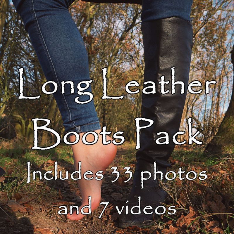 Long Leather Boots Pack