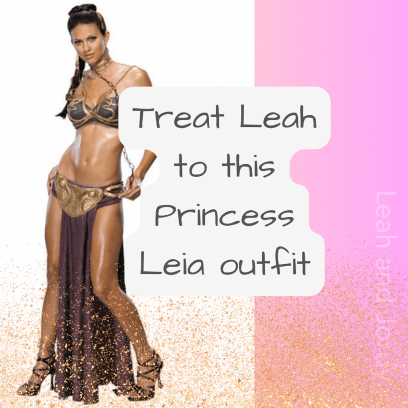 Treat me: Princess Leia sexy Outfit