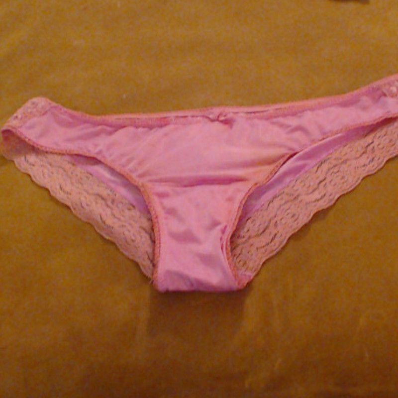 used satin panties