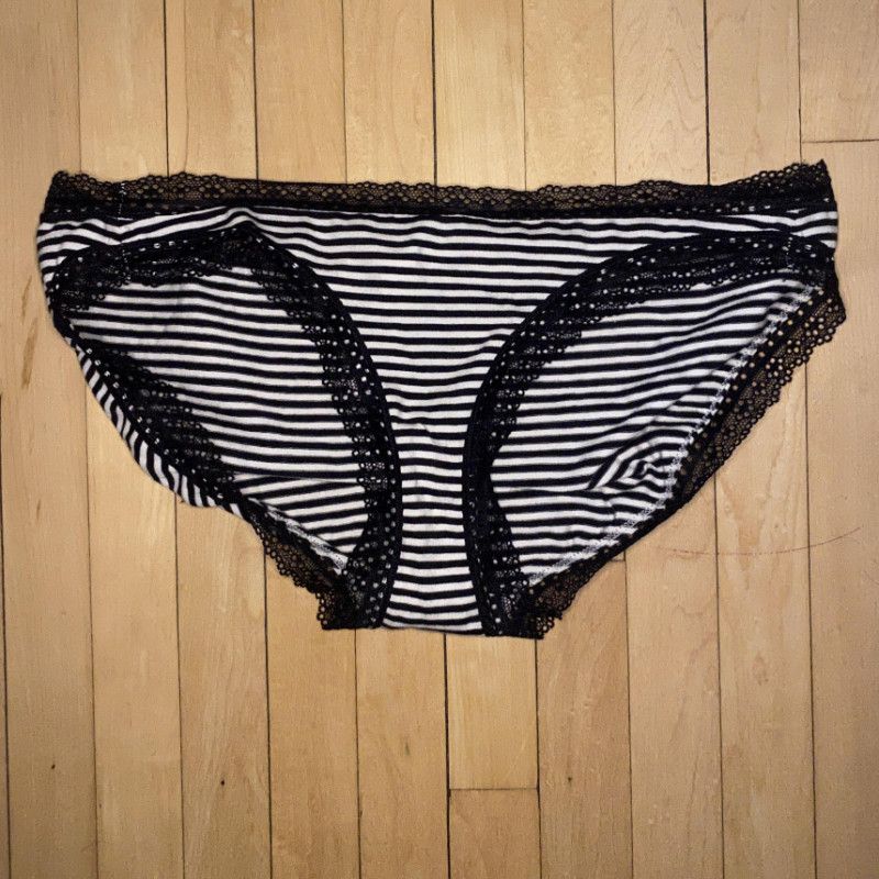 striped pair of panties