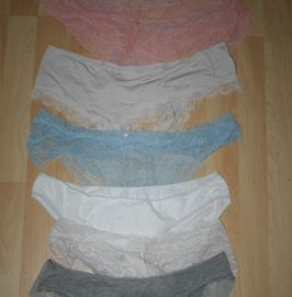 A Selection of used Panties for you to select from