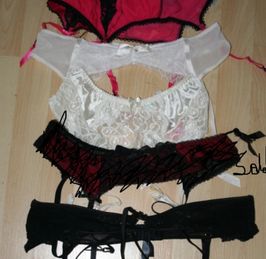 Selection of Suspender Belts to choose from