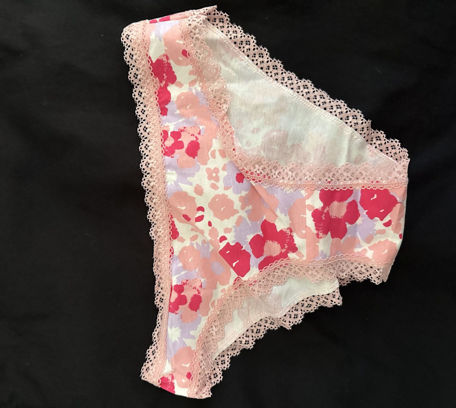 Pink cotton panty