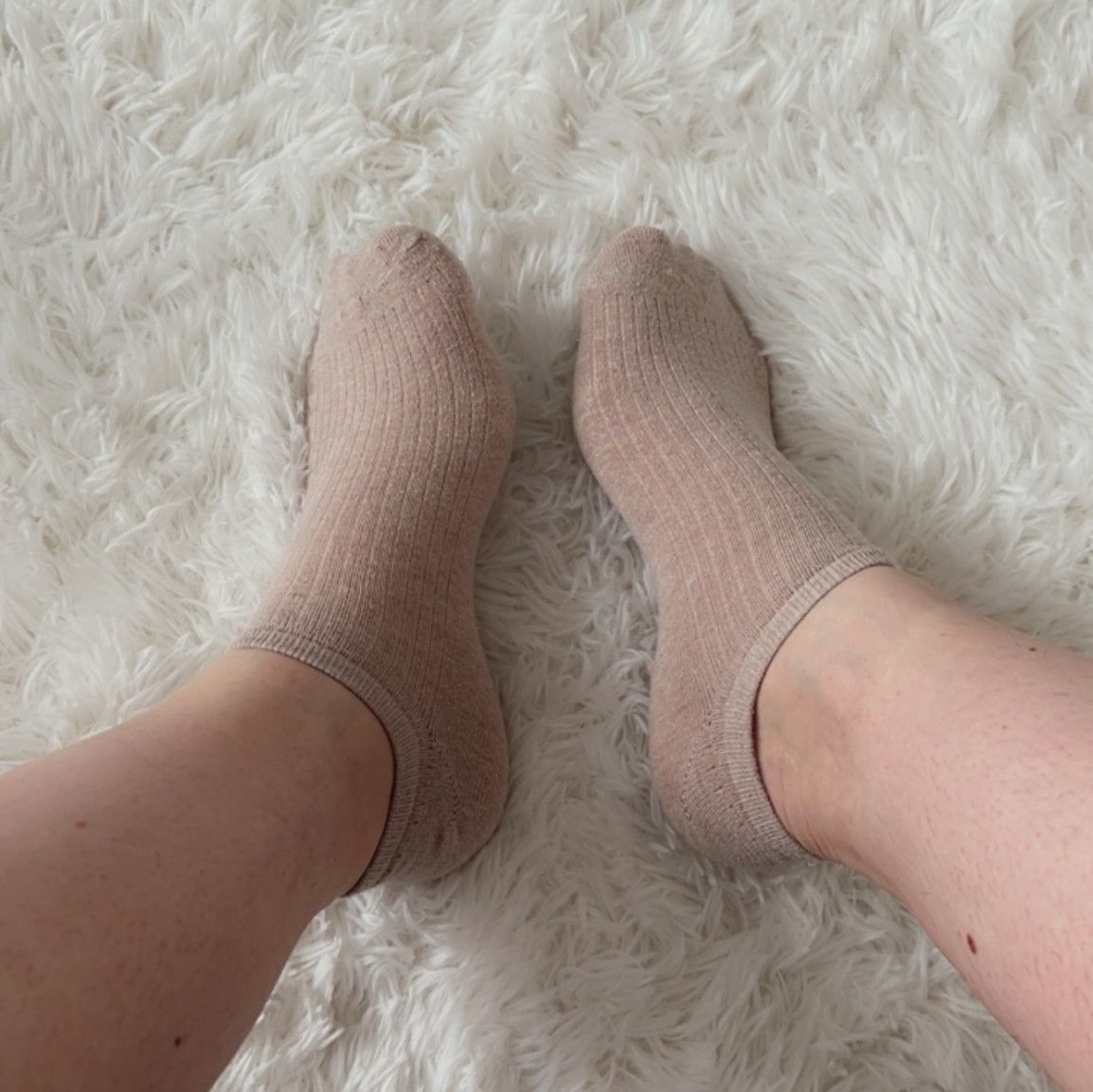 Tan Ankle Socks