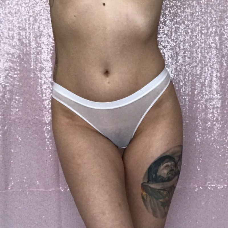 White Sheer Panties