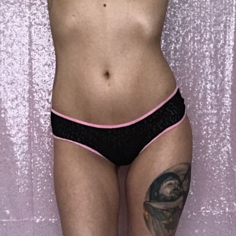 Victoria Secret Sheer Leopard Panties