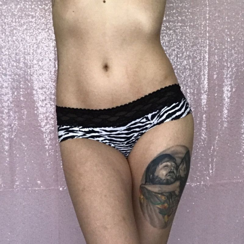 Victoria Secret Zebra Panties