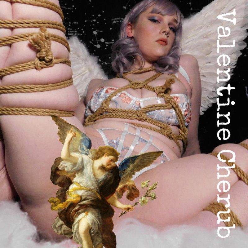 Valentine Cherub Photo Album