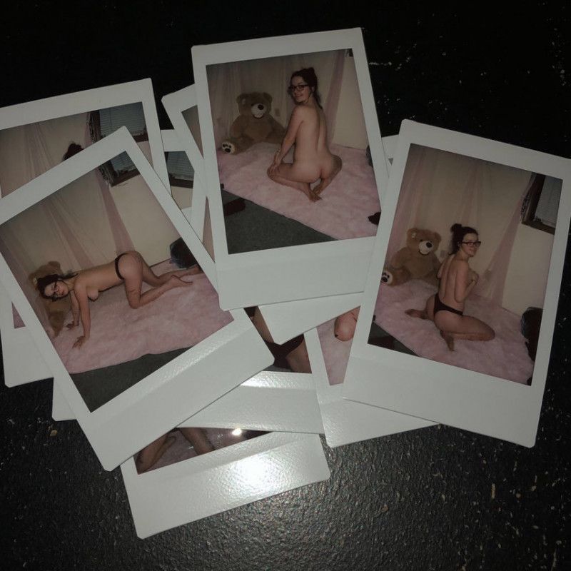 Signed sexy polaroids