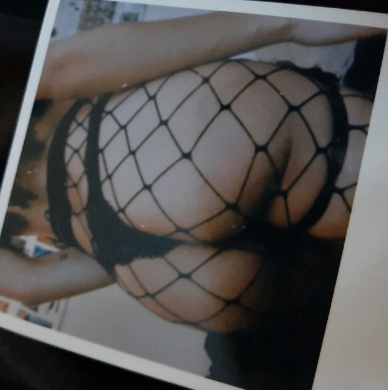 POLAROID PEACH photo print