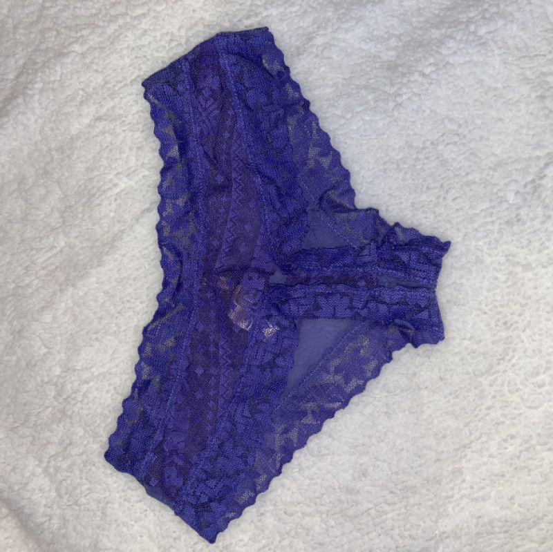 Purple Lacey panties from VS