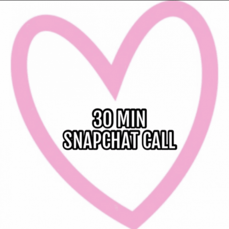 30 min Snapchat voice call