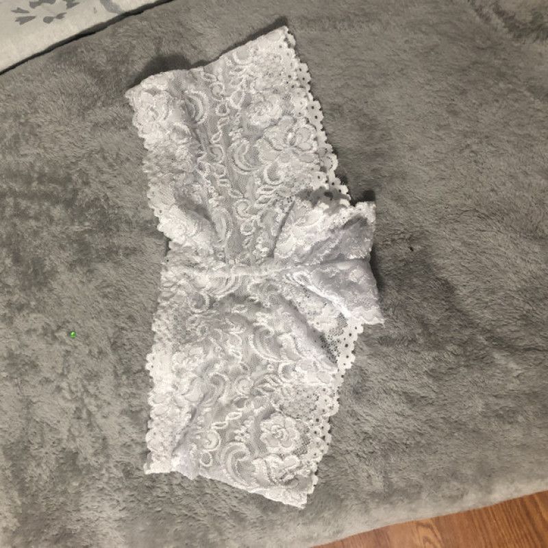 White lace Booty short panties