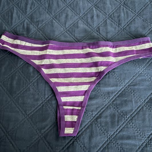 Purple Gray Panties