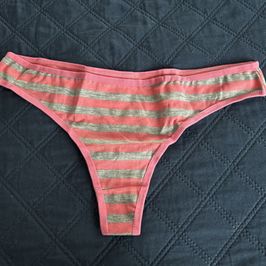 Pink Gray Panties