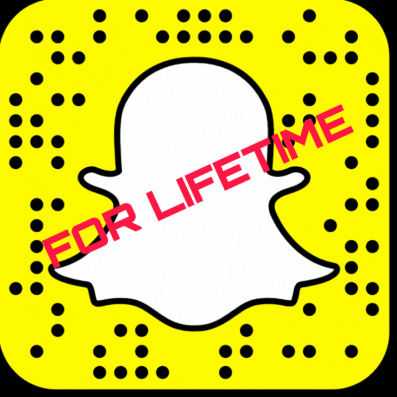 Betty snapchat for lifetime