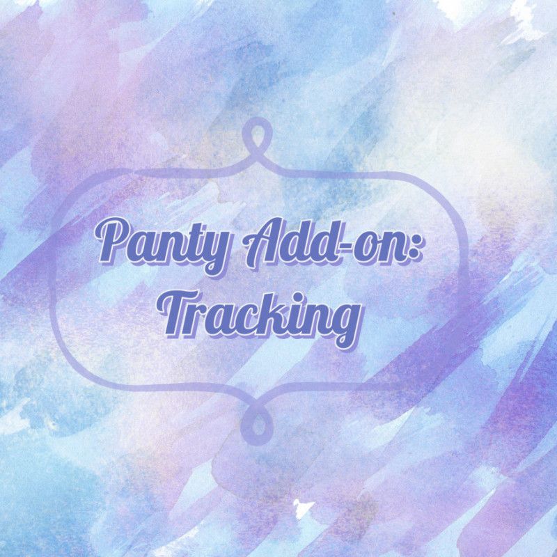 Panty Add on: Tracking Number