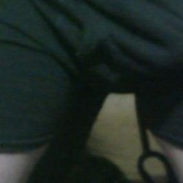 black pair of boxer briefs