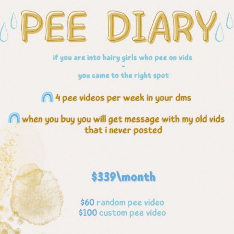 PEE DIARY