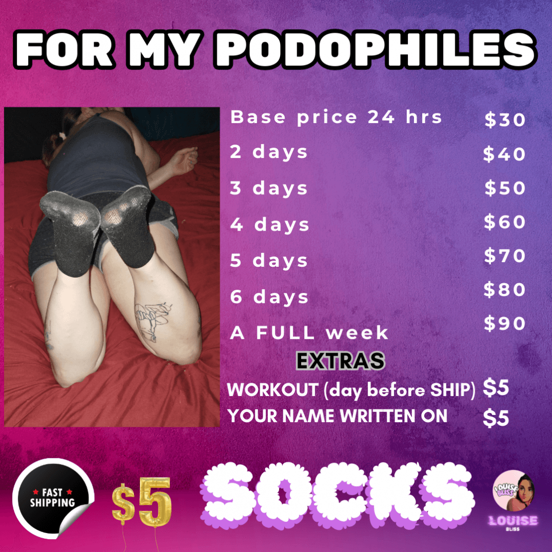 Buy my SOCKS!